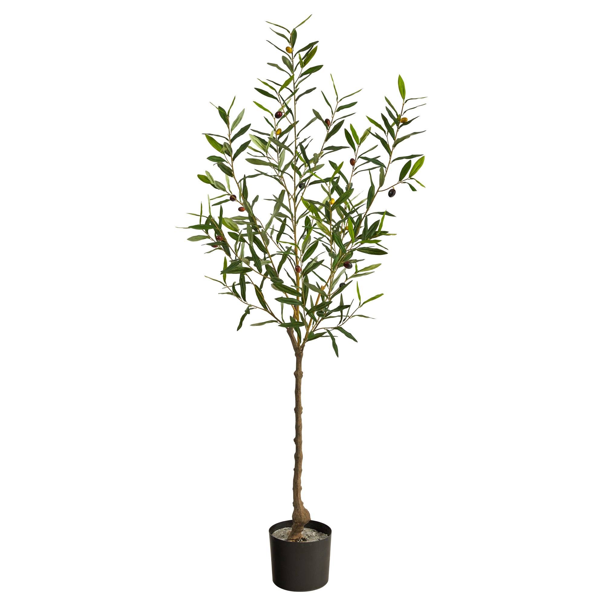 5′ Olive Artificial Tree – Shoptallyho